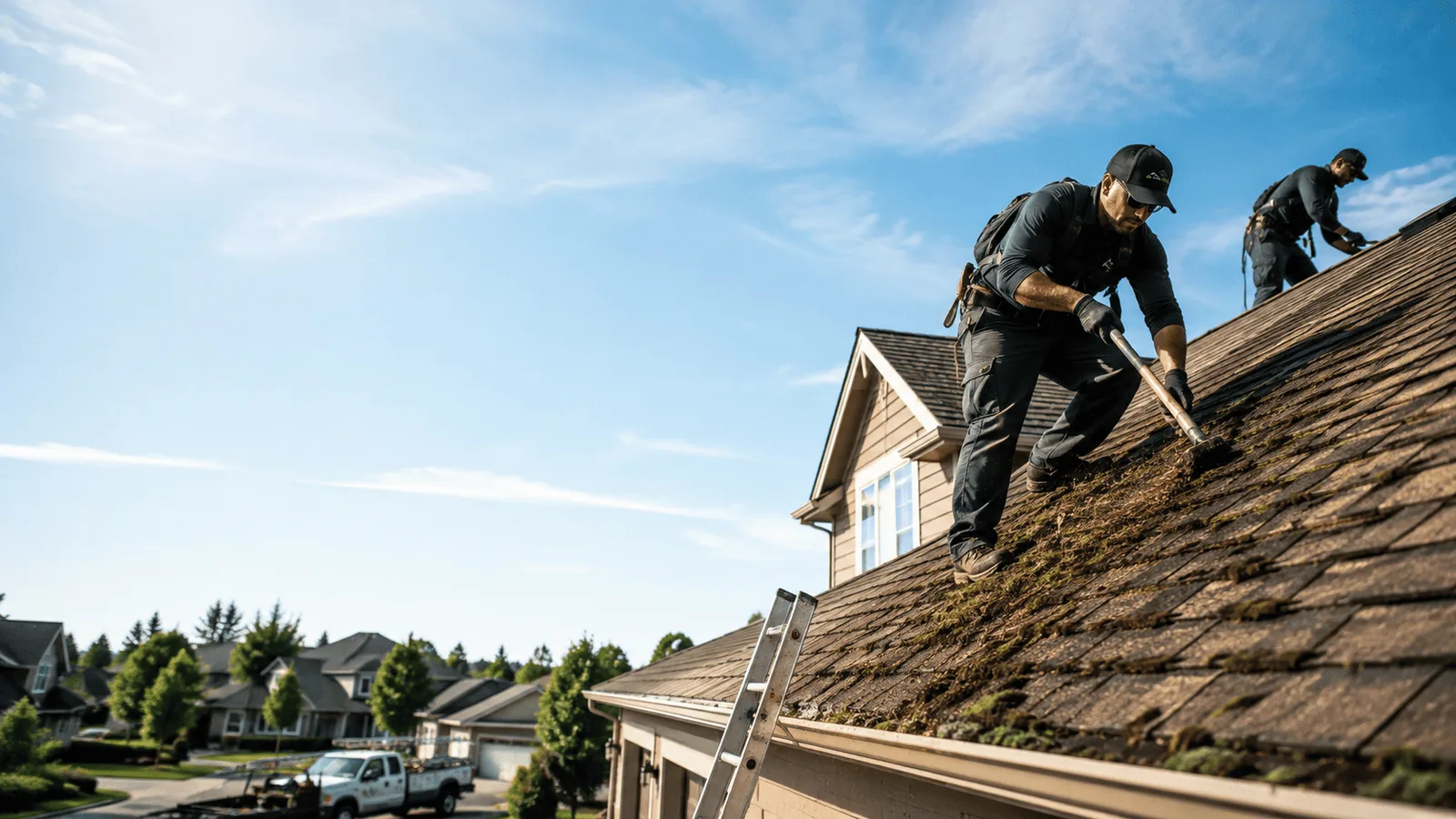 Roof Moss Removal in Noble, MO near me